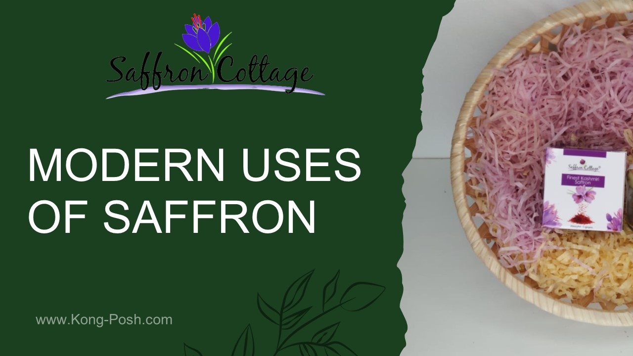 MODERN USES OF SAFFRON