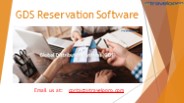 GDS Reservation Software