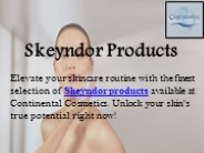 Skeyndor Products