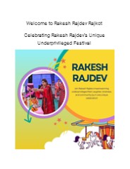 Celebrating Rakesh Rajdev's Unique Underprivileged Festival