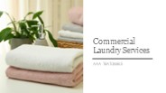 Commercial Laundry Services