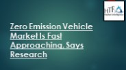 Zero Emission Vehicle