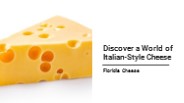 Floridia Cheese - Cheese Maker
