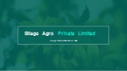 Silage Agro Private Limited