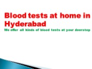 Blood tests at home in Hyderabad (1)