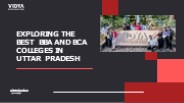 Exploring the Best BBA and BCA Colleges in Uttar Pradesh