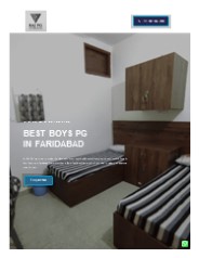 BOYS PG IN FARIDABAD | RAJ PG