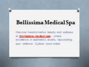 Bellissima Medical Spa