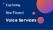 Discover the Best Online Voice-Over Services