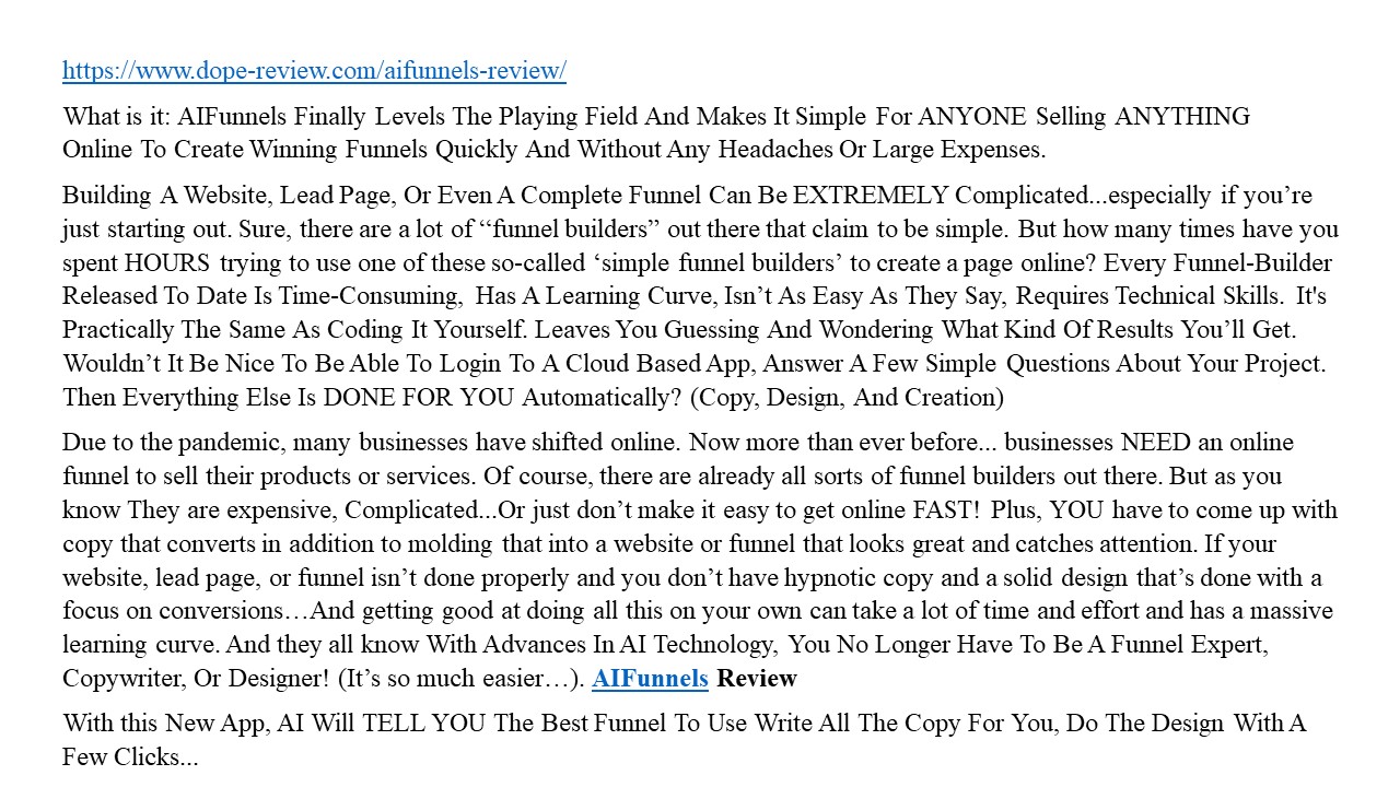 presentation player overlay