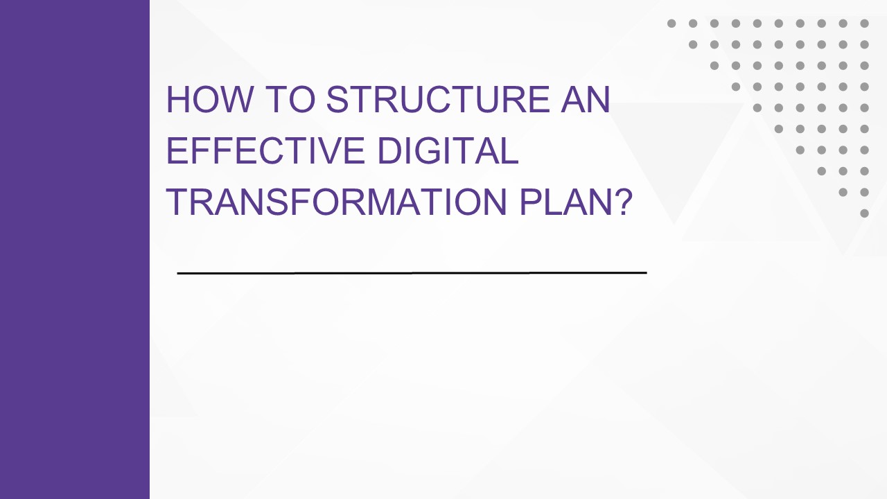 Digital Transformation Planning
