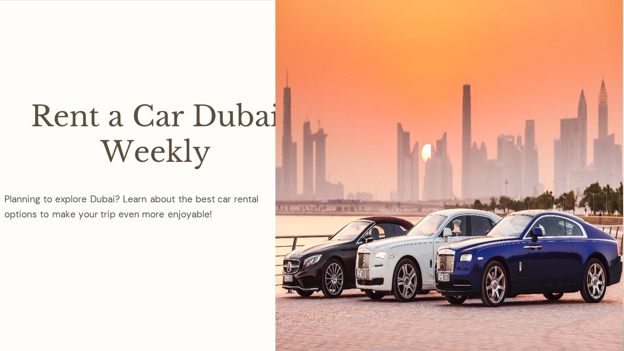 Weekly Car Rental Dubai