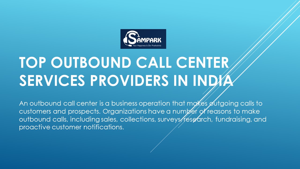 Top Outbound Call Center Services Providers in India