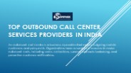 Top Outbound Call Center Services Providers in India