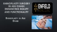 Rhinoplasty in Abu Dhabi