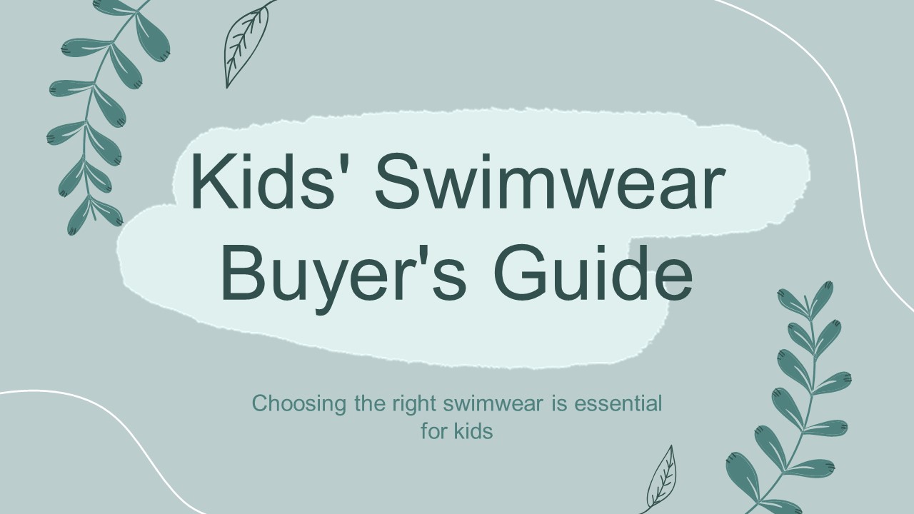 Kids' Swimwear Buyer's Guide - Bina and Bino