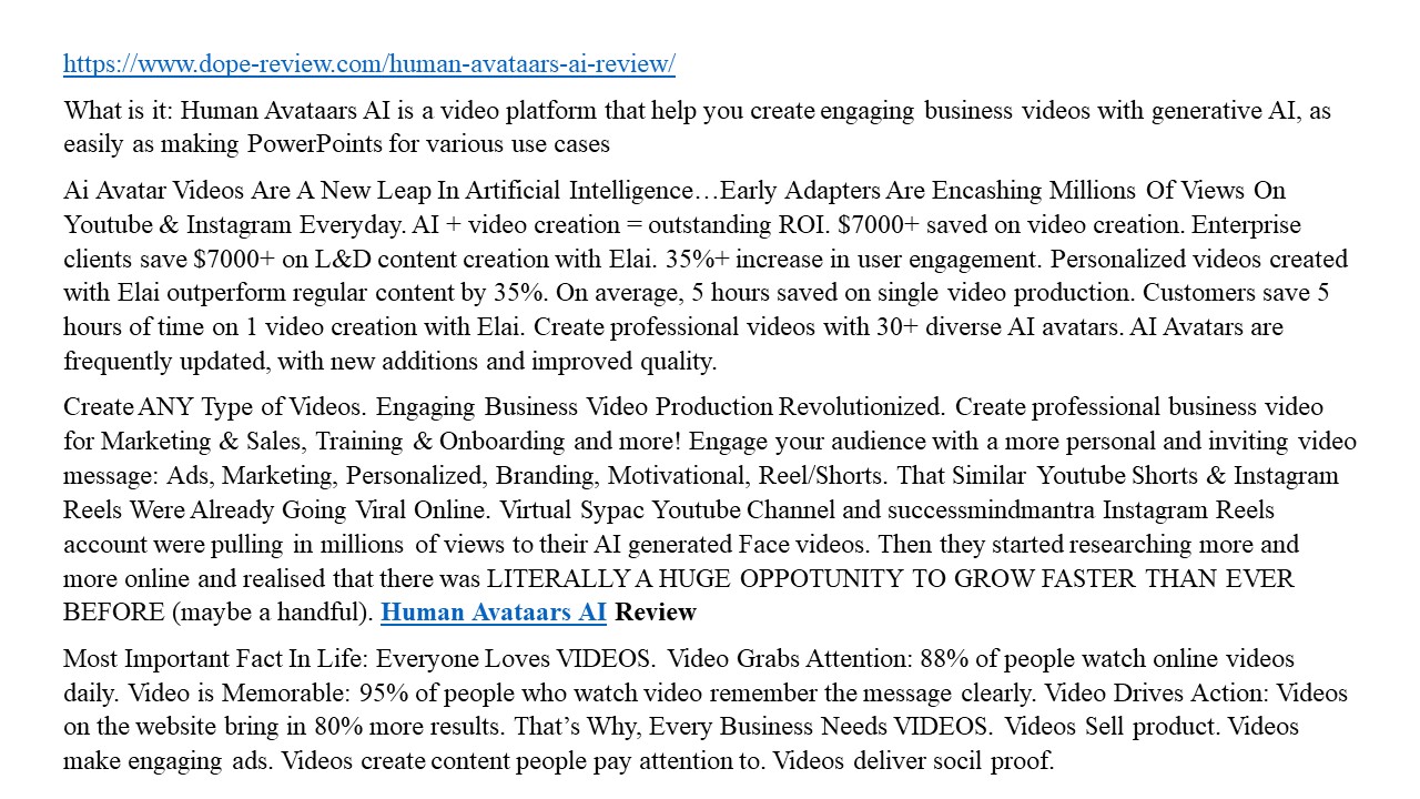 presentation player overlay