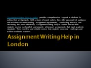ASSIGNMMENT