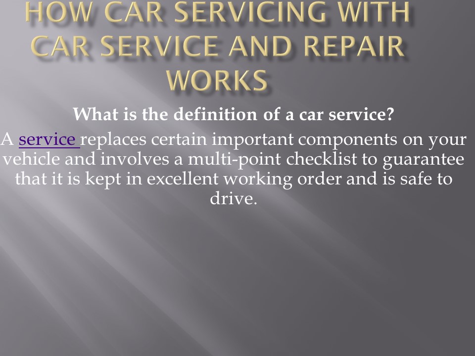 Car Servicing, MOT Centre & Car Repair Garages | CarServiceAndRepair
