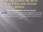 Car Servicing, MOT Centre &amp; Car Repair Garages | CarServiceAndRepair