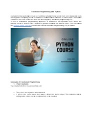 Functional Programming with Python