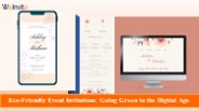 Going Green: The Benefits of Eco-Friendly Digital Event Invitations