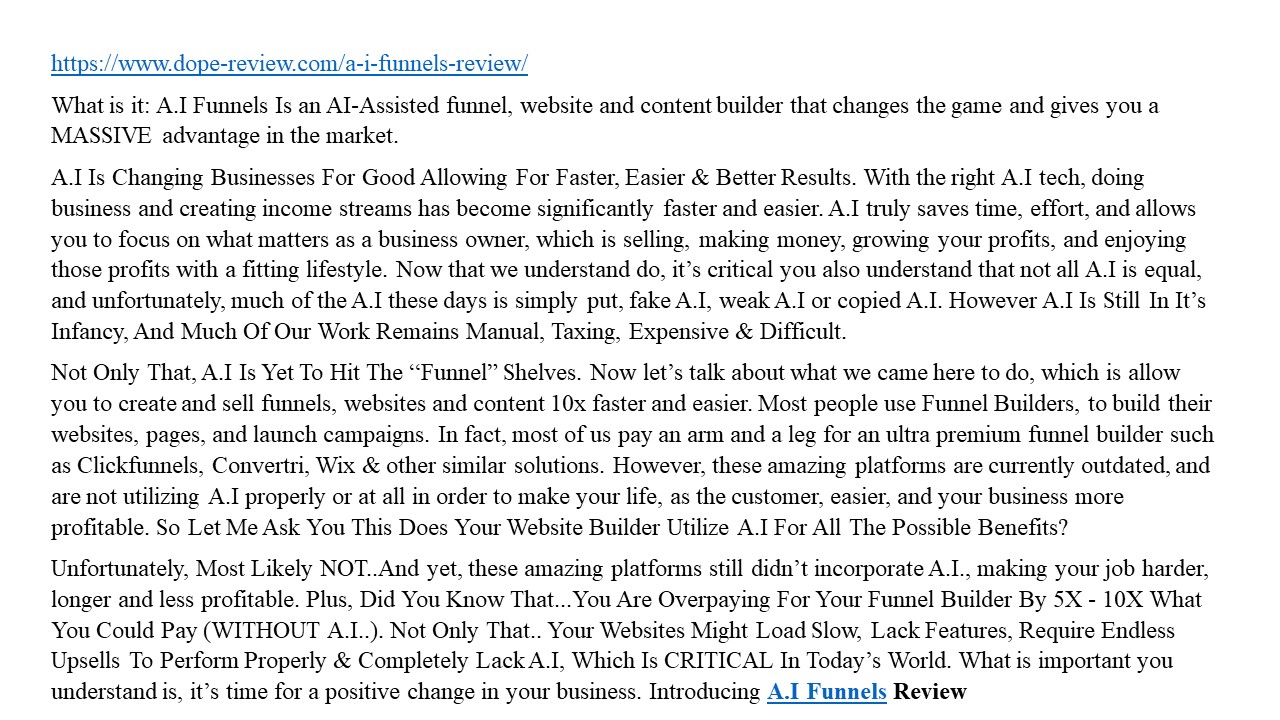 presentation player overlay