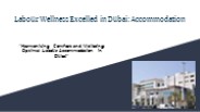 Labour Wellness Excelled in Dubai: Accommodation