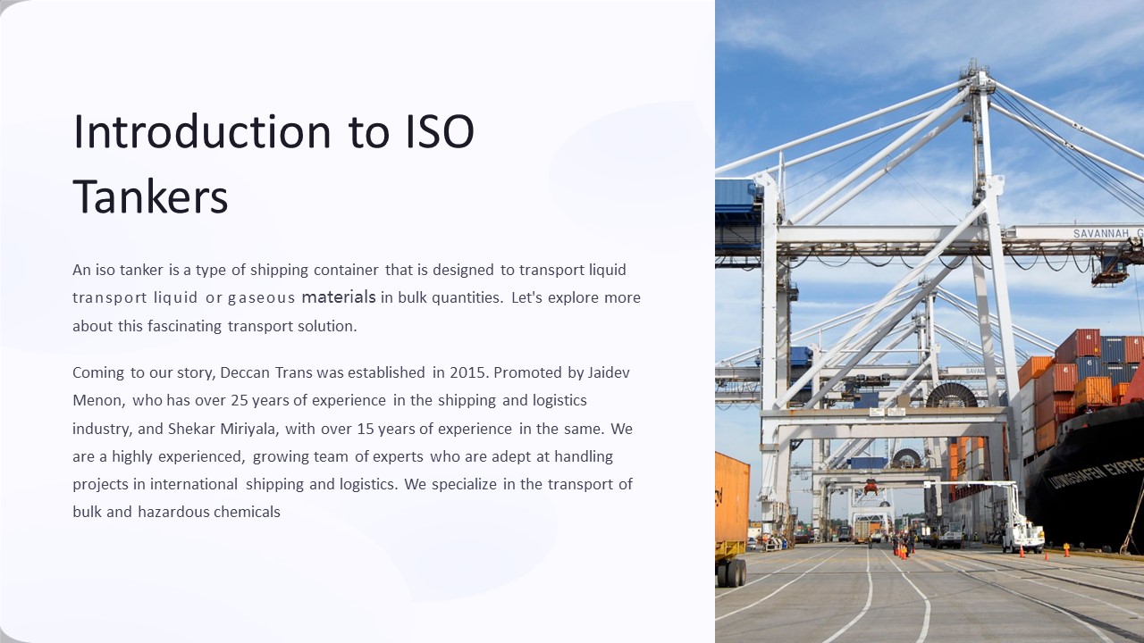 Best Chemical Logistics companies in India