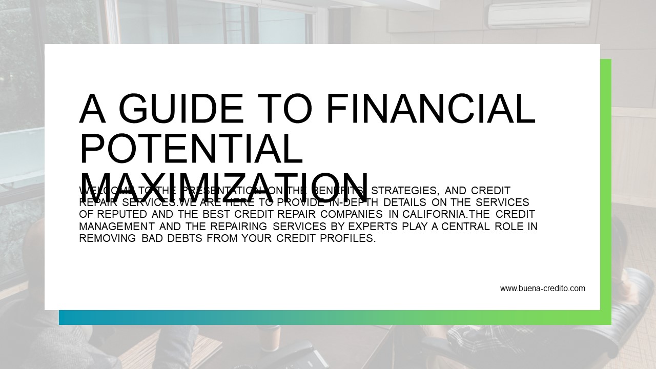 A Guide to Financial Potential Maximization