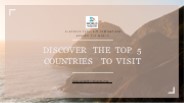 Top 10 Countries to Visit