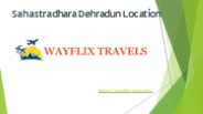 Sahastradhara Dehradun Loacation
