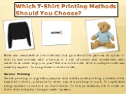 T-shirt printing near me