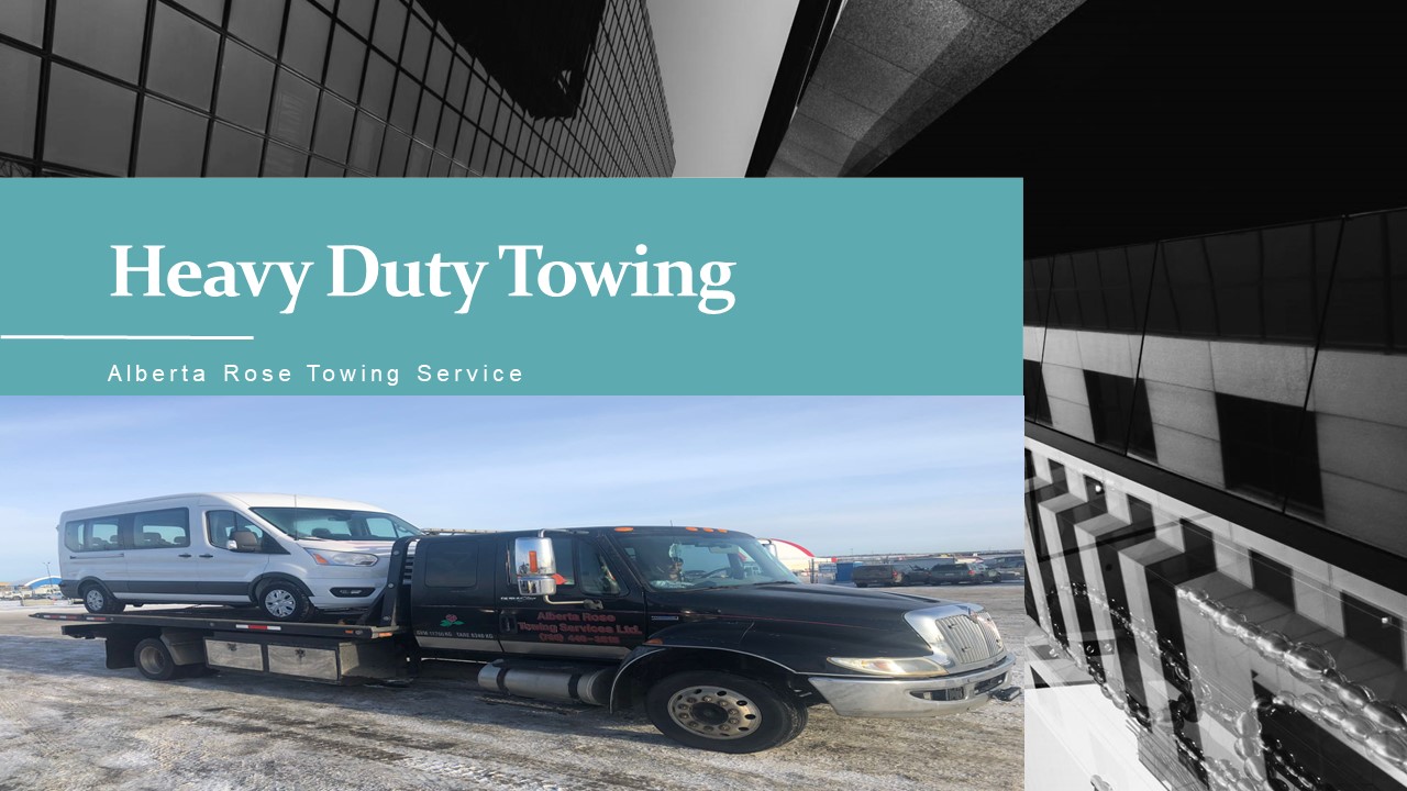 Heavy Duty Towing Edmonton - Alberta Rose Towing Services