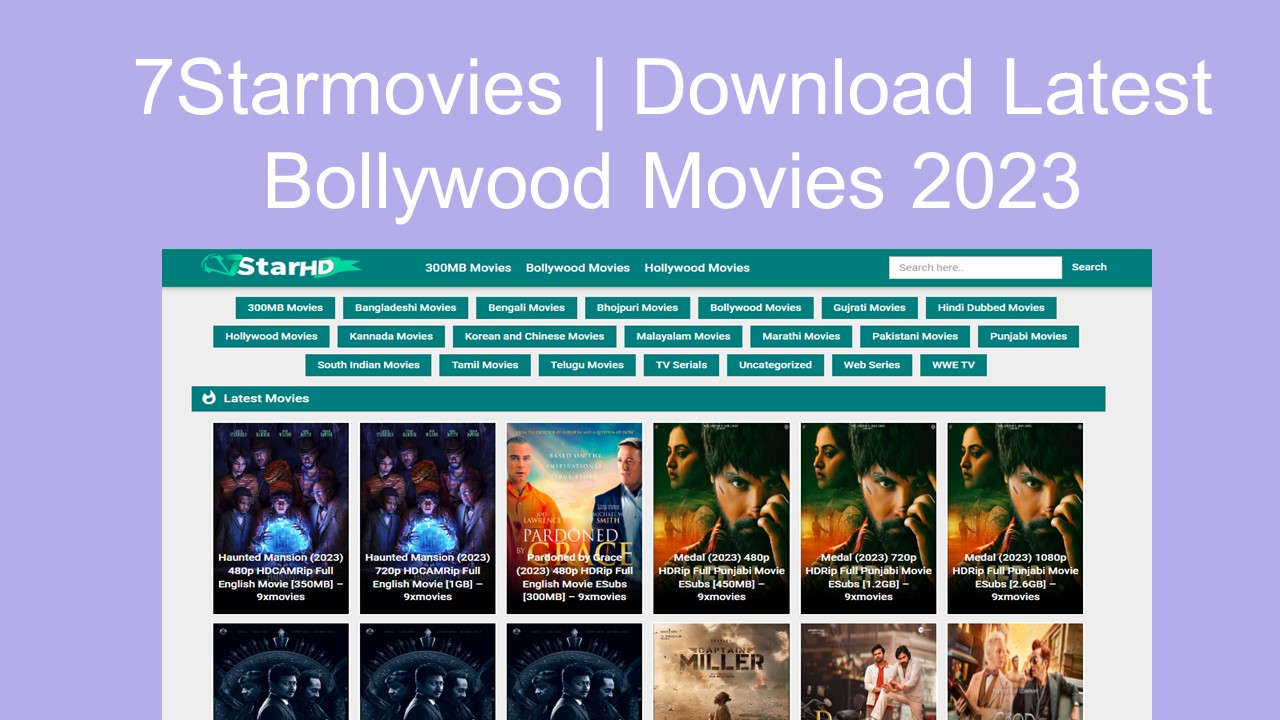 7Starmovies | Download Latest Bollywood Movies 2023