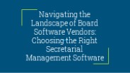 Board Software vendors 3