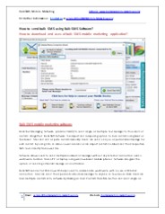 How to send bulk SMS using Bulk SMS Software?