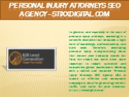 Personal Injury Attorneys SEO Agency - stixxdigital.com