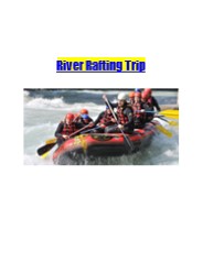 River Rafting Trip