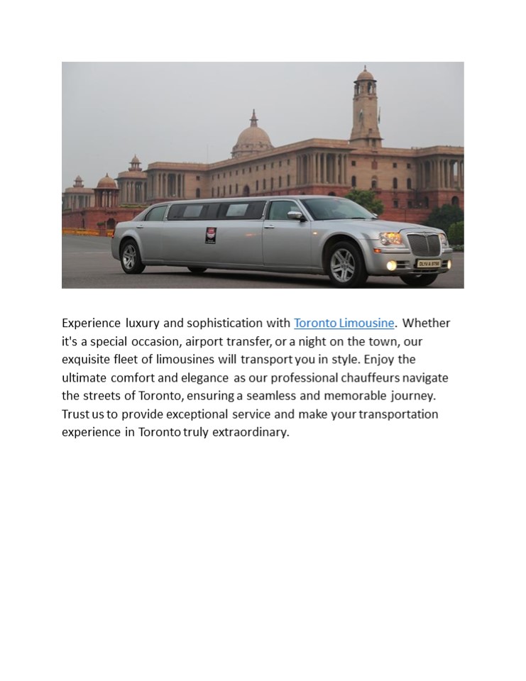 Toronto Limousine (1)
