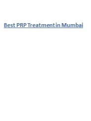 Best PRP Treatment in Mumbai.pptx
