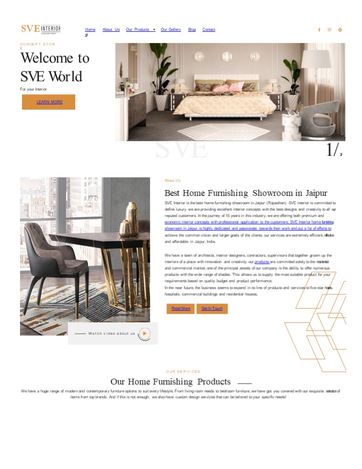 Home Furnishing Showroom in Raja Park