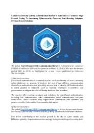 Out-Of-Band (OBB) Authentication Market