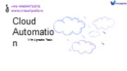 Cloud Automation Training | Cloud Automation Online Training
