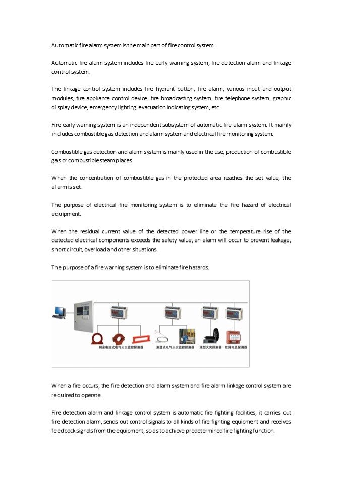 overview of automatic fire-alarm systems