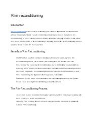 Rim reconditioning (1)