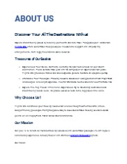 Read Our Vision and Mission - About Us