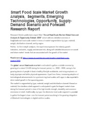 Smart Food Scale Market Growth Analysis