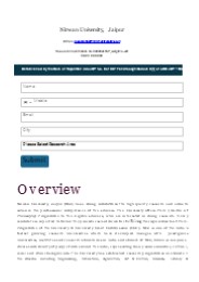 Phd Admission in Rajasthan - Nirwan University