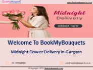 Midnight Flower Delivery in Gurgaon